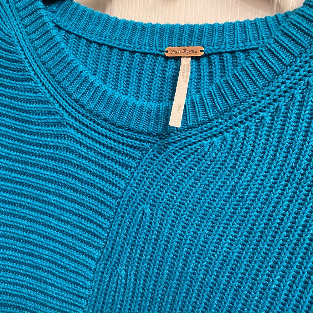 Free People Downtown Asymmetrical Sweater - Picture 3 of 3